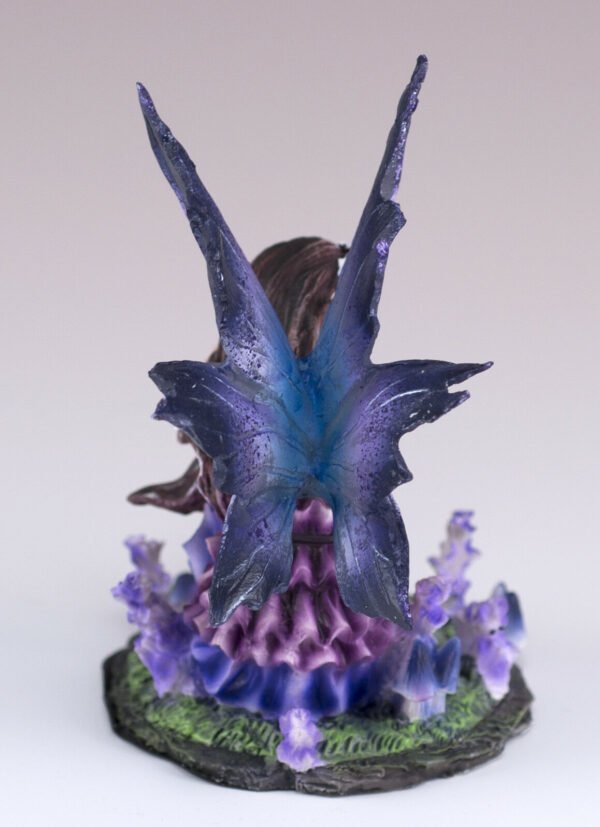 Fairy Collection~Small Blue and Purple Sleeping Fairy Figurine Statue 4" High New In Box!