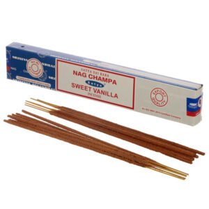 Home Fragrance~SATYA Sai BaBa Nag Champa & Sweet Vanilla Incense Sticks 12 x 14 sticks
