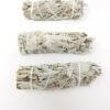 Palo Santo & Sage~4X White Sage Smudge Sticks / Wands 4 - 5 " Negativity Removal