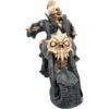 Magicun Giftware~Nemesis Hell Rider Skeleton on Motorbike Figurine 30cm Gothic Punk Rock Gift