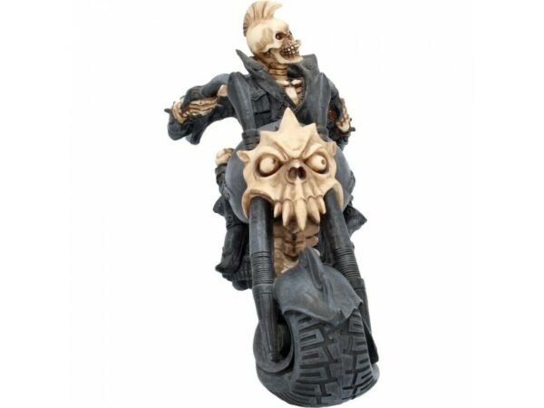 Magicun Giftware~Nemesis Hell Rider Skeleton on Motorbike Figurine 30cm Gothic Punk Rock Gift