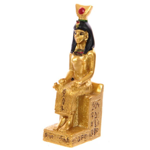 Home Decor~Collectable Gold Egyptian Icon Trinket Mini Gift Bag Egypt