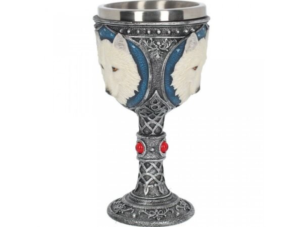 Magicun Giftware~Ghost Wolf Gothic Goblet Wine Glass Cup Fantasy Tableware Decor Gift