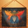 MagicunTarot Cloth~Unique Rare Pennant Lucifer