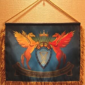 MagicunTarot Cloth~Unique Rare Pennant Lucifer