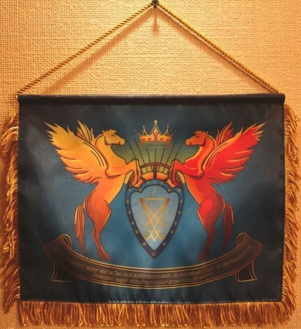 MagicunTarot Cloth~Unique Rare Pennant Lucifer