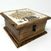 Wicca & Paganism~NEW Elephant Tree Wooden Carved Box, 4 x 6", Hand Carved, Brand New