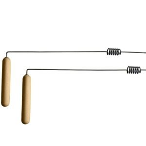 MagicunTarot Cloth~Couple dowsing frame Dowsing Detector Paranormal resonator steel RB-002