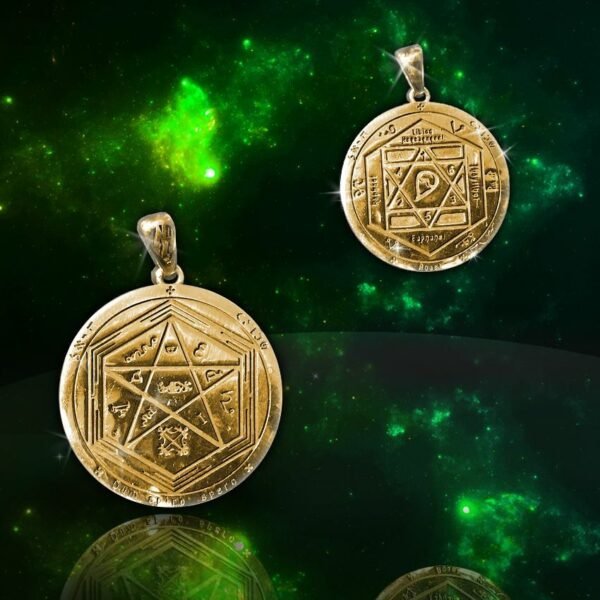 Magicun Talisman~of worldly wisdom (5) silver and gold