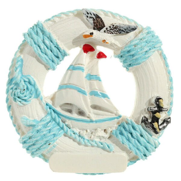 Collectable design~Collectable Seaside Souvenir - Life Buoy Magnet