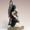 Fairy Collection~Gothic Black Fairy With Cross Figurine 6.25" High Detailed Polystone New In Box!