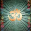 MagicunTarot Cloth~OM AUM Cloth Symbol YOGA chakra Meditation Pillow Mat Fitness GREEN-BIG