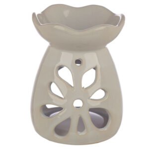 Home Fragrance~Pastel Tones Floral Ceramic Oil Burner Home Fragrance