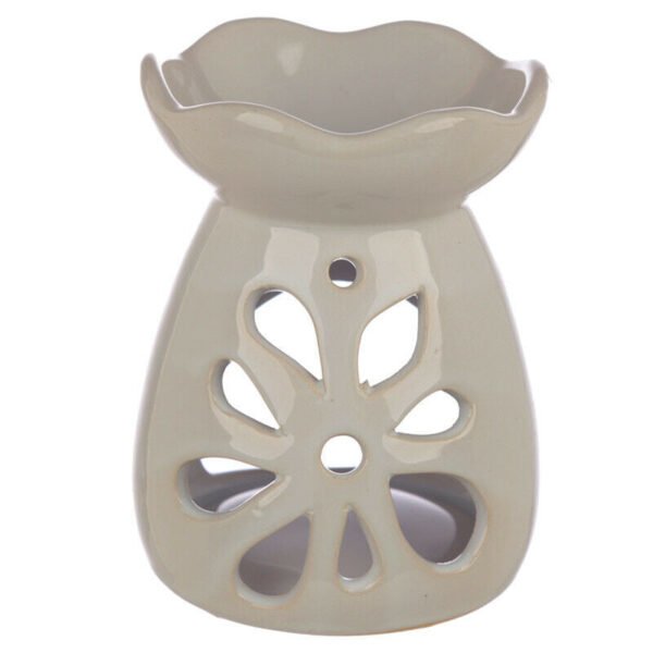 Home Fragrance~Pastel Tones Floral Ceramic Oil Burner Home Fragrance