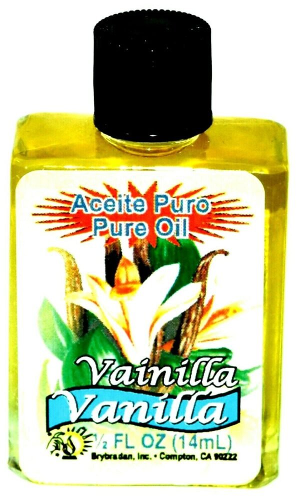 【Magic Oil】BRYBRADAN VANILLA PURE OIL - VAINILLA ACEITE PURO 1/2OZ 1 3 6 12 PCS