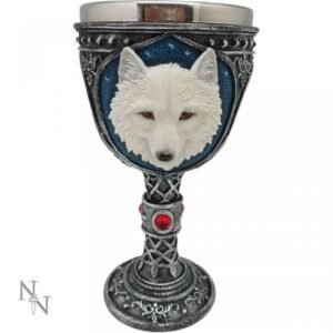 Magicun Giftware~Ghost Wolf Gothic Goblet Wine Glass Cup Fantasy Tableware Decor Gift