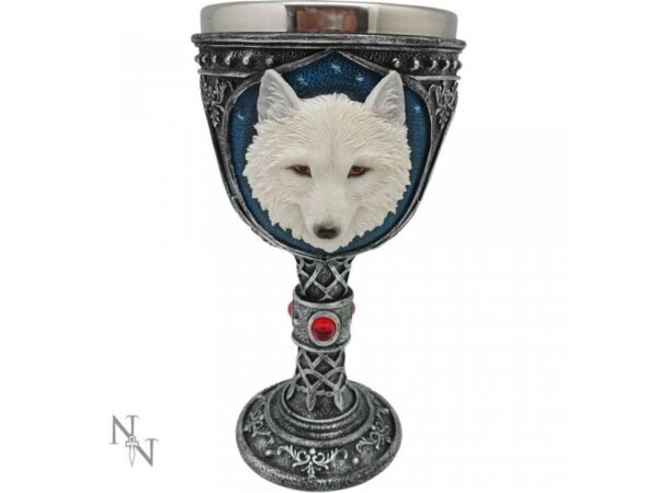 Magicun Giftware~Ghost Wolf Gothic Goblet Wine Glass Cup Fantasy Tableware Decor Gift