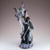Fairy Collection~Black Fairy With White Dragon Figurine Statue 10.5" High Resin New In Box!