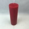 Magic Candle~Red 7 Day Pullout Unscented Refill Candle (No Glass) Magic Spell Pagan Wicca
