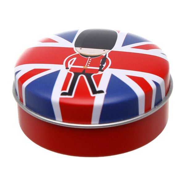 Collectable Design~Funky Lip Balm in a Tin - London Designs Travel Purse Pocket