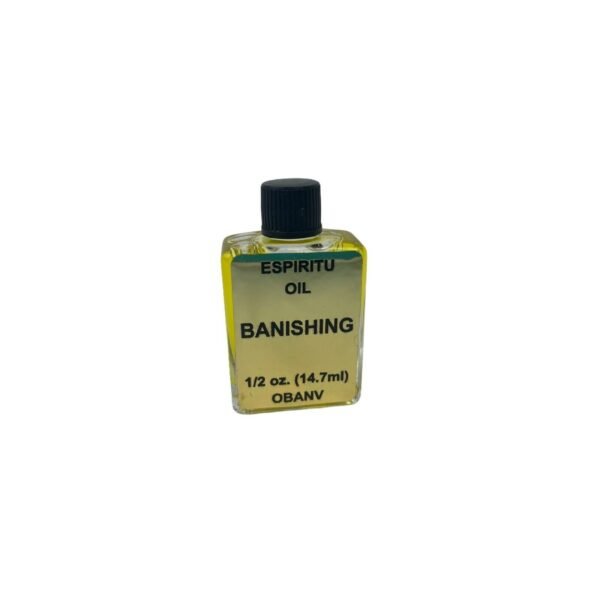 【Magic Oil】Espiritu Banishing Oil Hoodoo Santeria Pagan Spell Oil 4 Dram