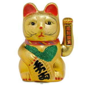 s-l1600_afe77bae-320b-4a35-b0c3-aa536b8cf601 Home Decor~Decorative Waving Maneki Neko Ceramic Cat 21cm Ornament Chinese Gift