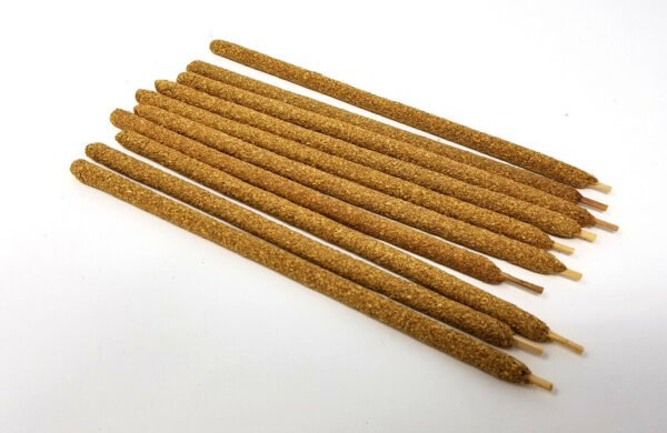 Palo Santo & Sage~PALO SANTO Incense Sticks 8" (10 thick sticks pack) 100% pure (Holy Wood)