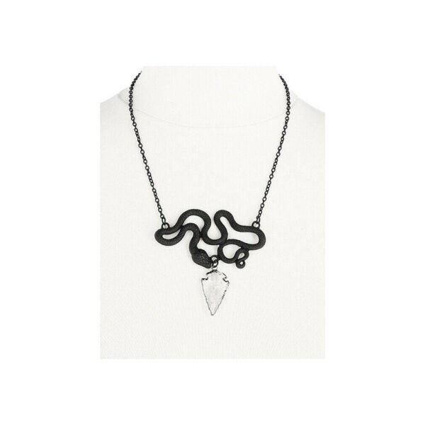 ENTWINED NECKLACE - Black / Occult, occult Fashion, Satanic, Snakes
