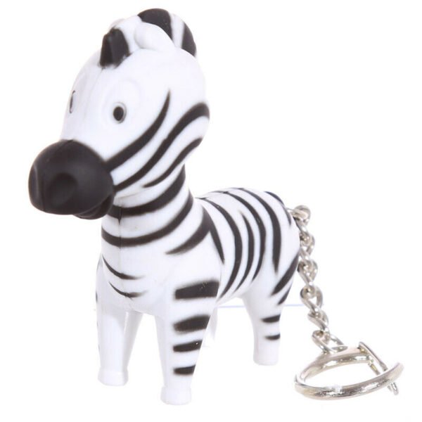 Collectable design~Novelty Led Zoo Designs Key Rings With Sound