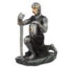 Home Decor~Collectable Dark Knight Kneeling Figurine Fantasy Ornament
