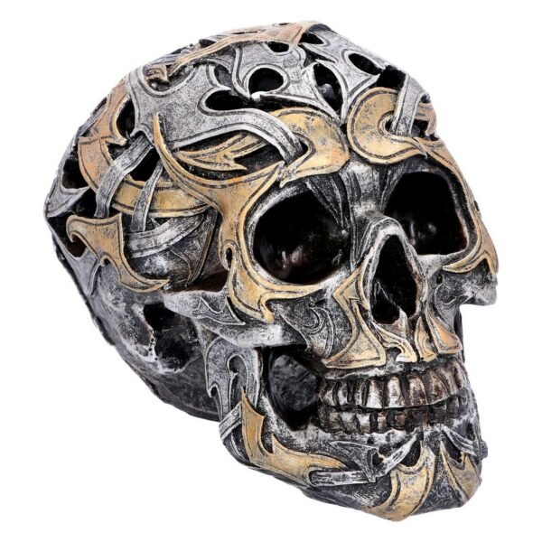 Magicun Giftware~Nemesis Iron Skull Figurine Oriental Tribal Traditions Ornament Small or Large