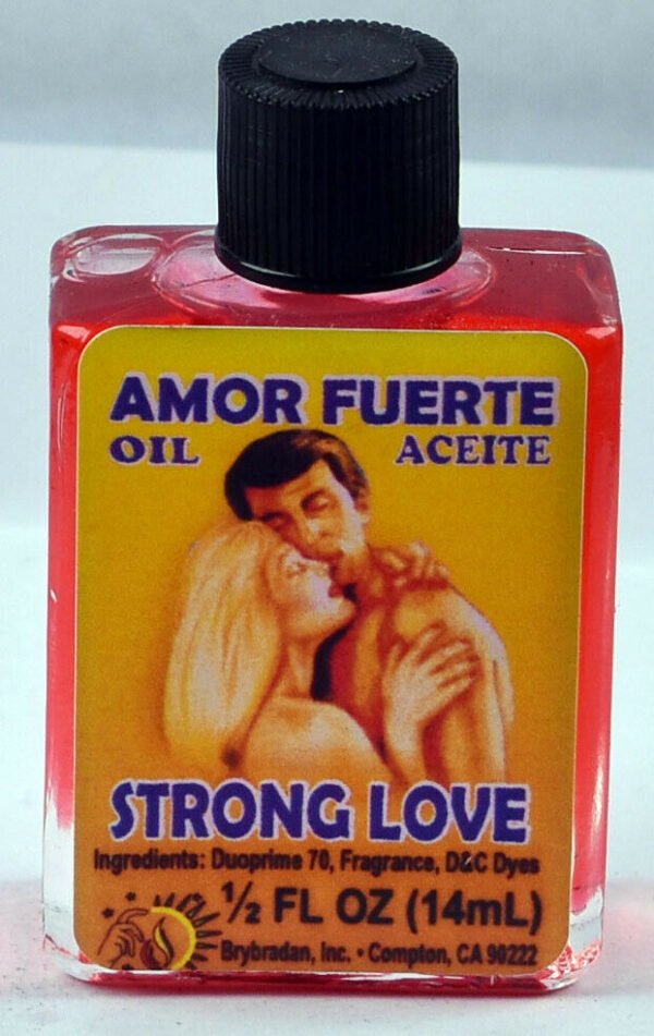 BRYBRADAN Strong Love Oil / Amor Fuerte Aceite - ½ FL.OZ. (14.7 ML)
