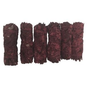 Witchcraft~Dragons Blood & White Sage Incense Wand 4" Cleansing Negativity Removal Stick