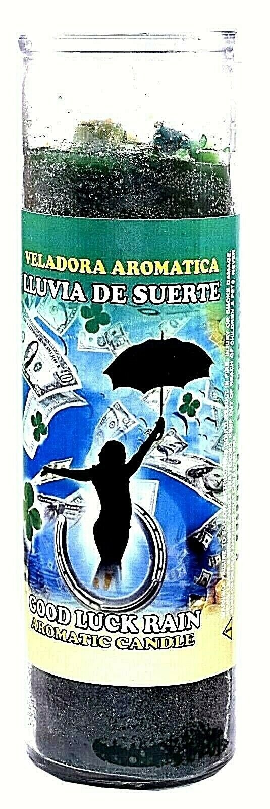 CANDLE COCKTAIL AROMATIC VELA GOOD LUCK RAIN - LLUVIA DE SUERTE AROMATIC #49300