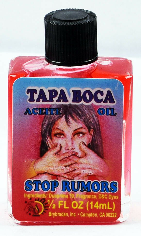 BRYBRADAN Stop Rumors Oil / Tapa Boca Aceite - ½ FL.OZ. (14.7 ML)