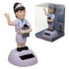 Home Decor~Nurse Solar Powered Pal Collectable Figure 9cm x 4.5cm x 6cm Home Office Car