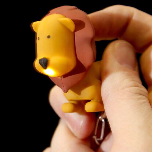 Collectable design~Novelty Led Zoo Designs Key Rings With Sound