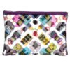 Collectable Design~Handy Clear PVC Toiletry Make-up Travel Case/Pencil Case - Game Over Design
