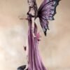 Fairy Collection~Amethyst Fairy With Dragon Holding Crystal Ball Figurine Statue 16.5" High New!