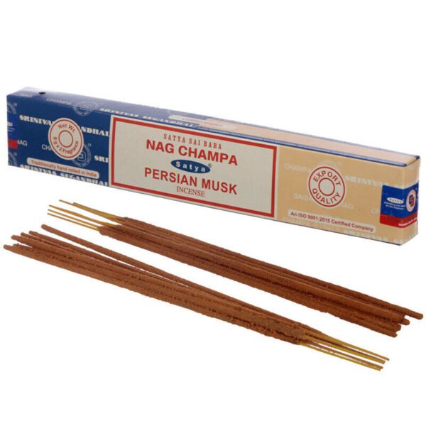 Home Fragrance~SATYA Sai BaBa Nag Champa & Persian Musk Incense Sticks 12 x 14 sticks