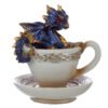 Collectable design~Elements Baby Dragon in a Teacup Figurine Collectable Ornament
