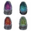 Magicun Giftware~Nemesis Crystal Cavern Led Light Geode Rock Gift Decor Ruby Amethyst Emerald
