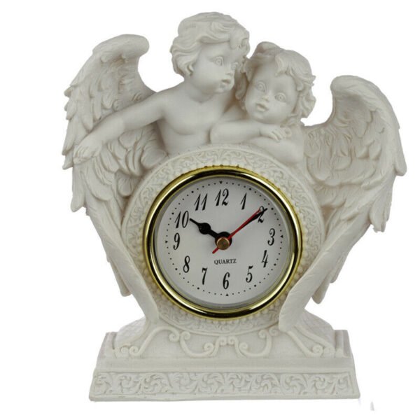 Home Decor~Collectable Peace of Heaven Cherub - Endless Love Mantle Clock