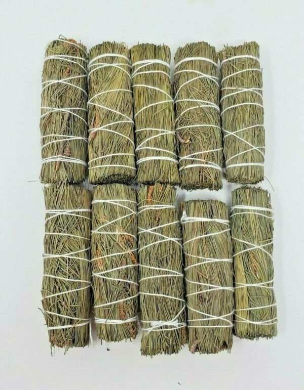 Palo Santo & Sage~2 Pine Sage Smudge Sticks 4-5 inches long "Negativity Removal" Piñon Pine