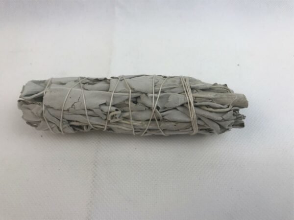 Witchcraft~White Sage Smudge Incense Wand Stick 4 - 5" Cleansing Negativity Removal 1 Stick
