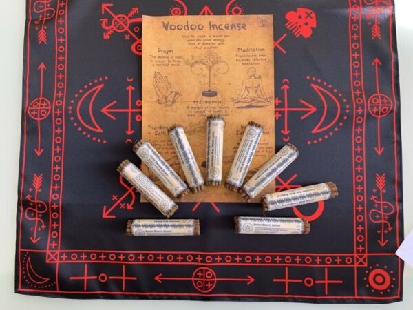 MagicunTarot Cloth~Voodoo Incense Baron Samedi Baron Saturday 6- V