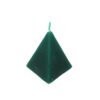 Magic Candle~Green Unscented Pyramid Ritual Spell Candle Wicca Hoodoo 3" Vela Verde pirámide