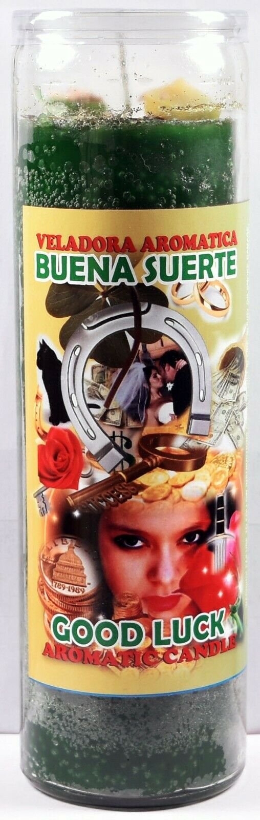 CANDLE COCKTAIL AROMATIC VELA GOOD LUCK - BUENA SUERTE AROMATIC