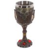 Home Decor~Pirate Design Decorative Goblet Chalice Cup Fantasy Ornament x 1