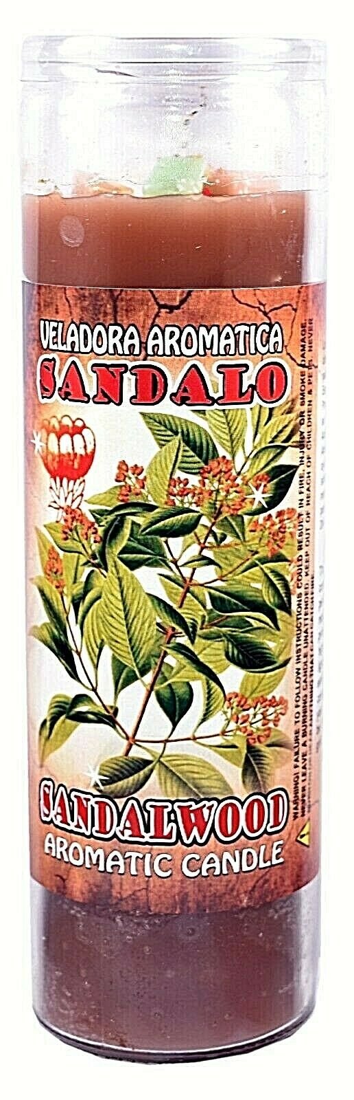 CANDLE COCKTAIL AROMATIC VELA SANDALWOOD- SANDALO